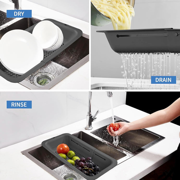 Collapsible Colander for Kitchen