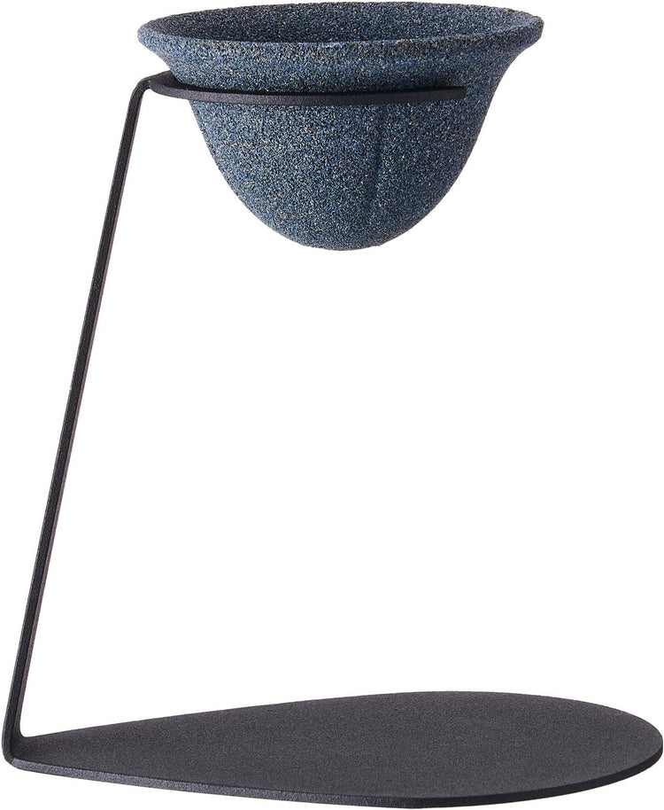 Pour Over Coffee Dripper Set, Reusable Ceramics Coffee Filter, Paperless Single Cup Coffee Maker with Non-Slip Stand, Drip Coffee Maker with Metal Coffee Filter Holder