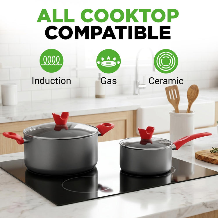 21 Piece Nonstick Cookware Set