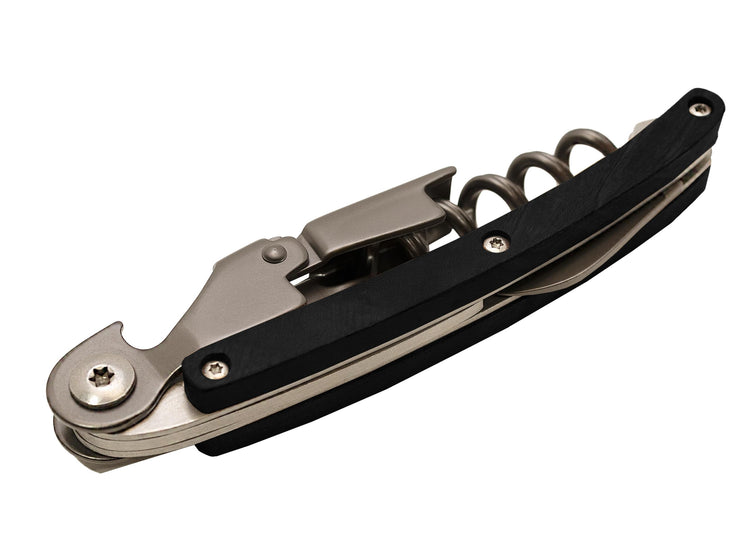 Waiters Wine Key with Corkscrew Quick Bottle Opener and Micro
