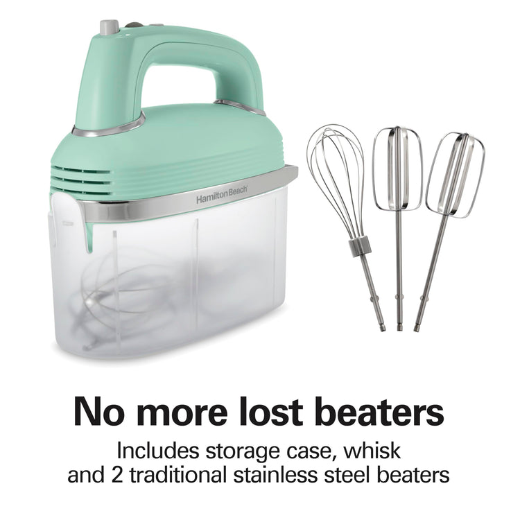 Retro 5 Speed Electric Hand Mixer With SmartBoost Technology
