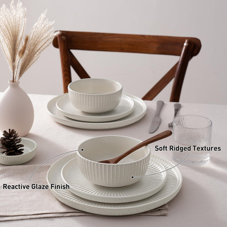 Stoneware Dinnerware Sets for 6 (18 Count)