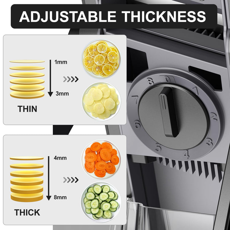 Safe Mandoline Slicer for Kitchen (16 Ounce)