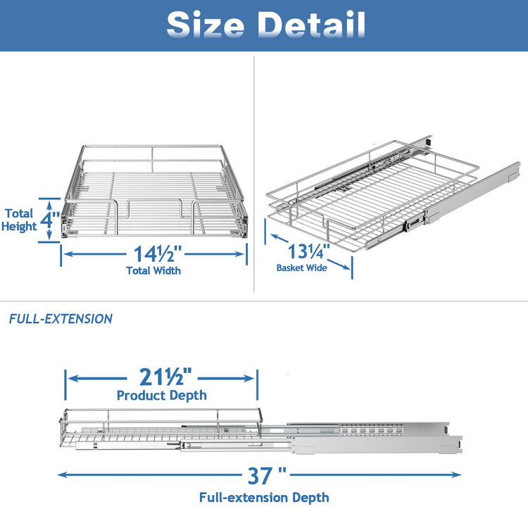 Pull Out Cabinet Organizer
