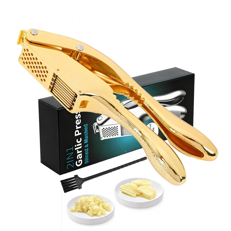 Garlic Press and Slicer 2 in 1