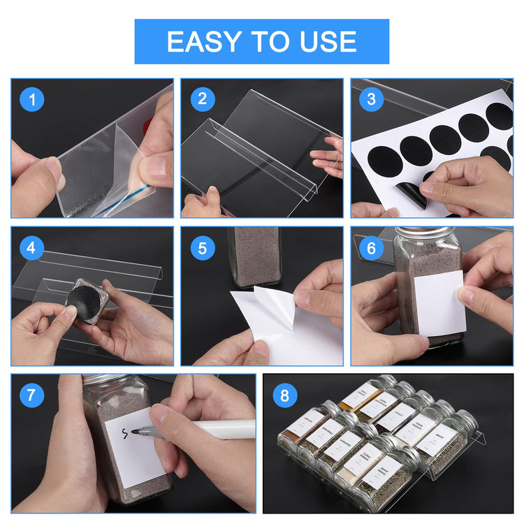 Acrylic Seasonings Spice Rack