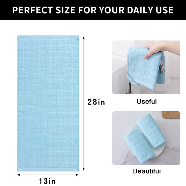 100% Cotton Terry Kitchen Towels (6 Count)