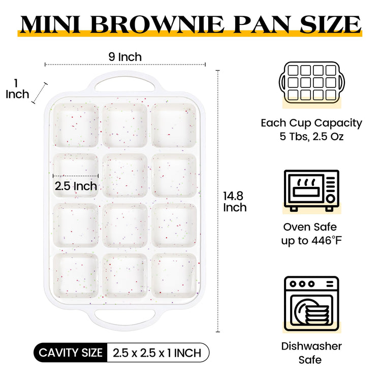 Mini Brownie Pan with Dividers