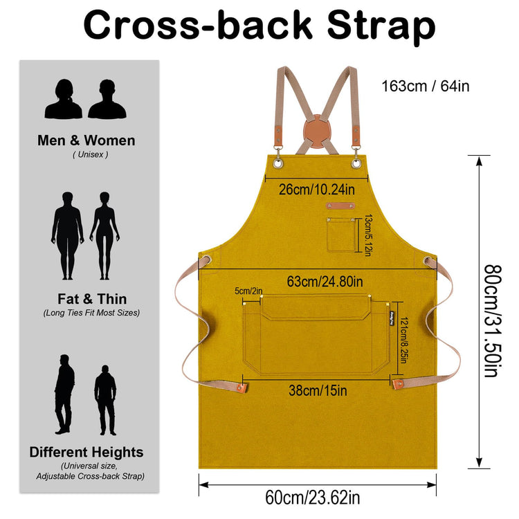 Chef Apron Men Women (6 Count)