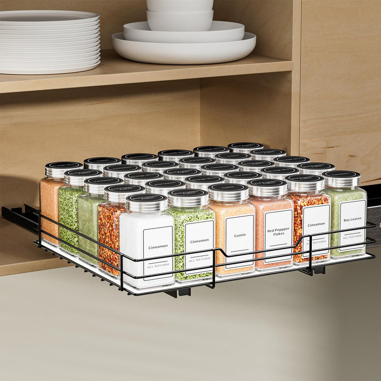 Spice Rack Organizer for Cabinet