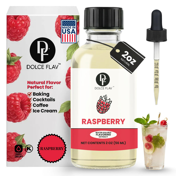 Natural Raspberry Extract 2 oz (2 Ounce)
