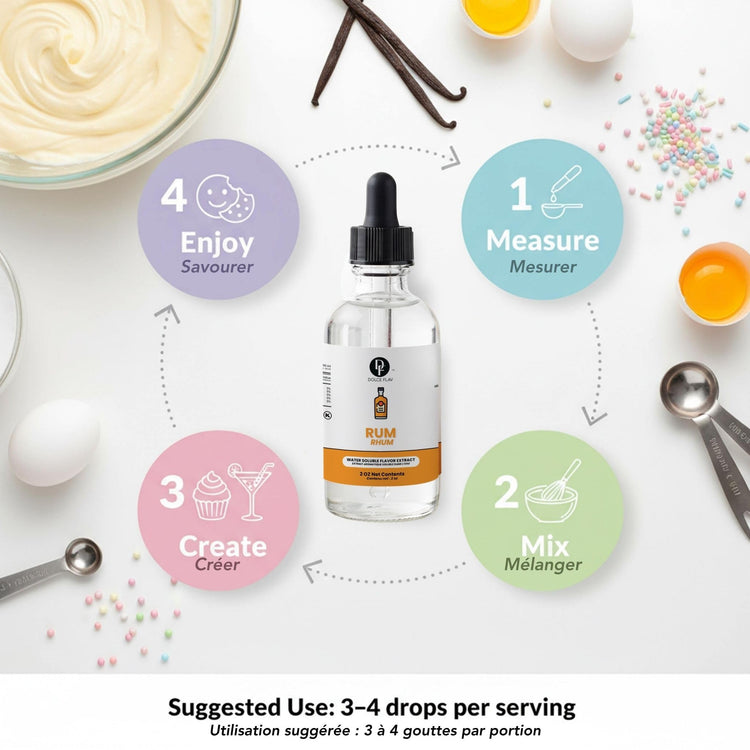 Natural Rum Extract (2 Ounce)