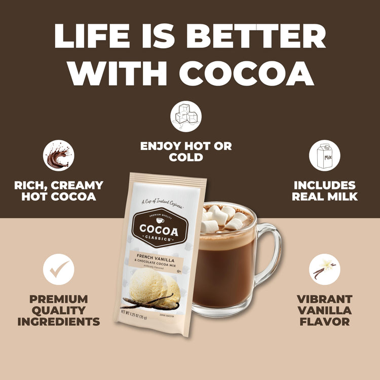 French Vanilla Cocoa Mix (45 Ounce)