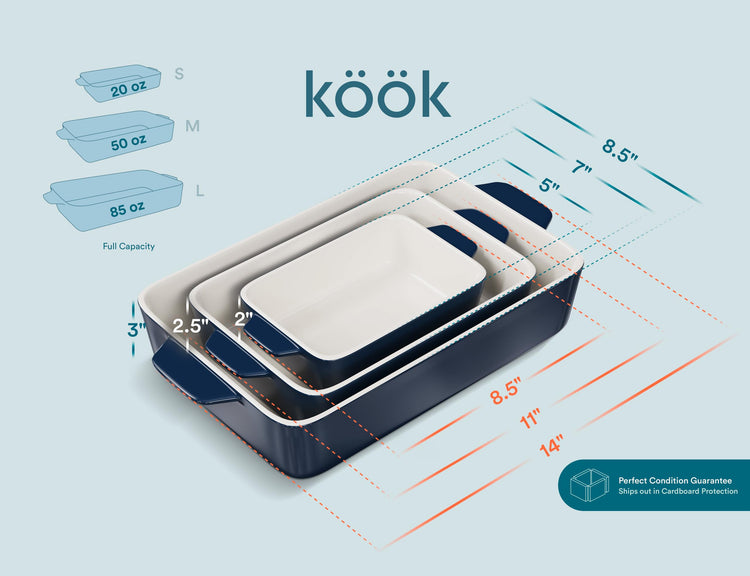 Casserole Dish (3 Count)