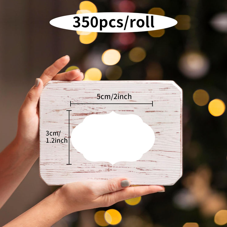 350 PCS Gift Tags Stickers Name Labels Stickers
