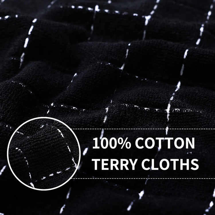 100% Cotton Terry Kitchen Towels (8 Count)
