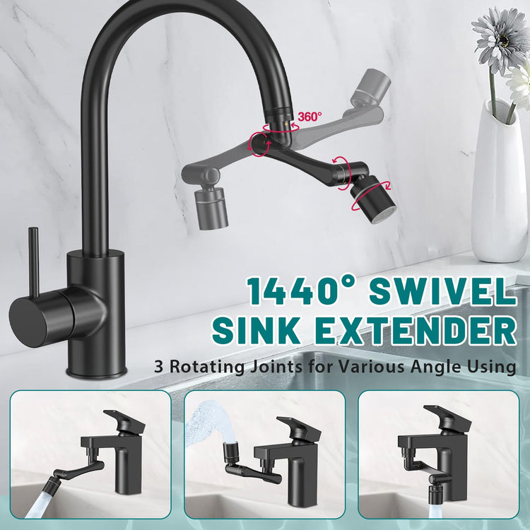 1440 Swivel Faucet Extender for Kitchen
