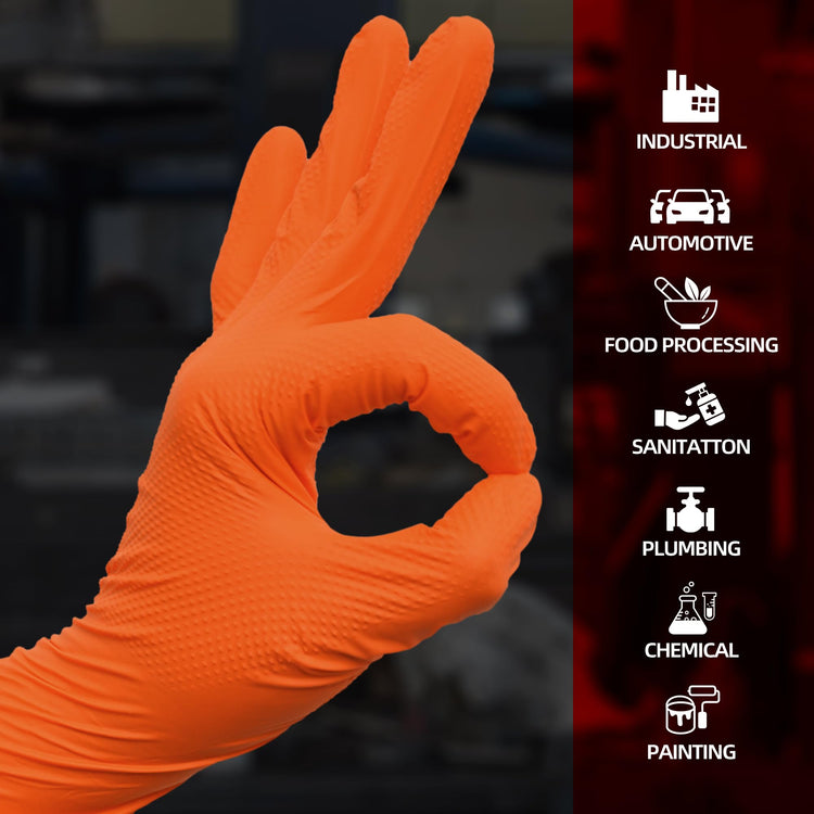 Basic Heavy Duty Nitrile Gloves (100 Count)