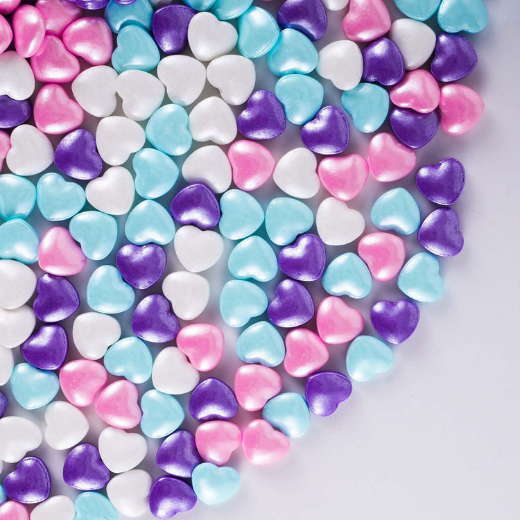 Mixed Heart Shapes Sprinkles (4.58 Ounce)