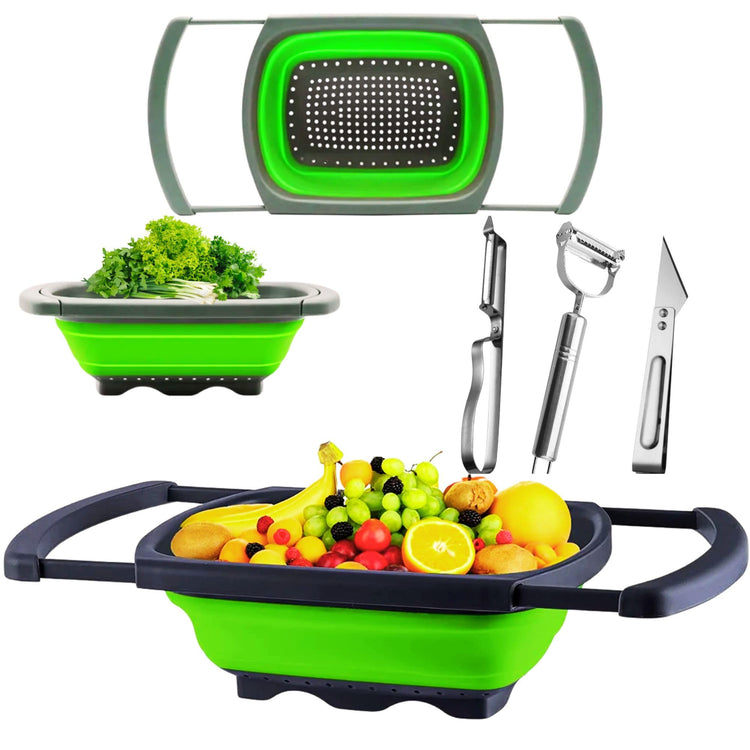 Collapsible Silicone Colander