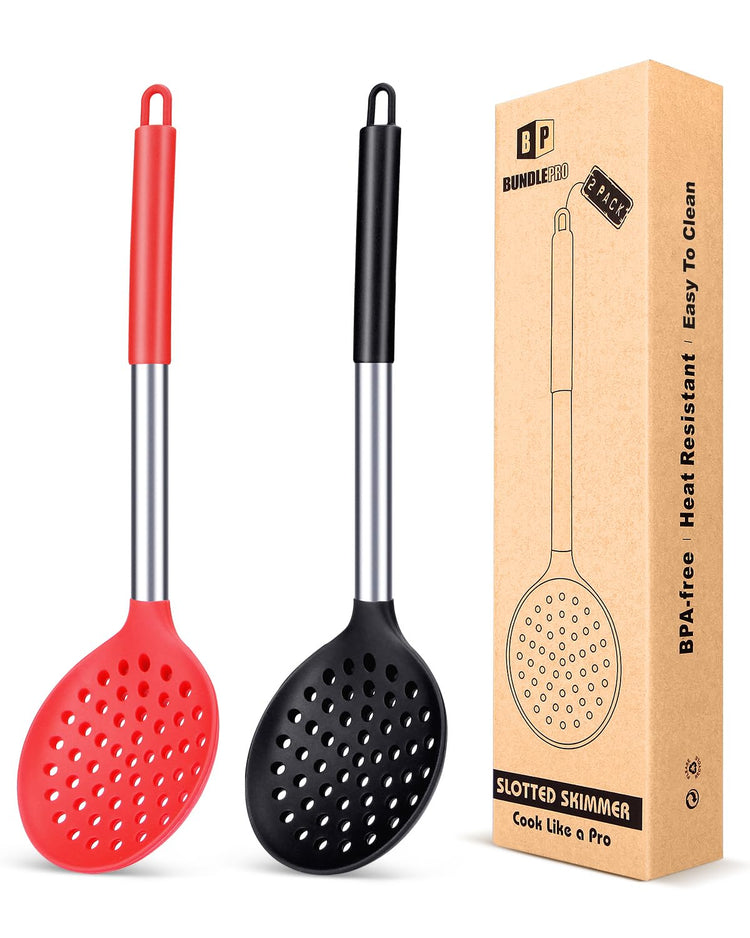 Silicone Kitchen Ladle Strainer (2 Count)