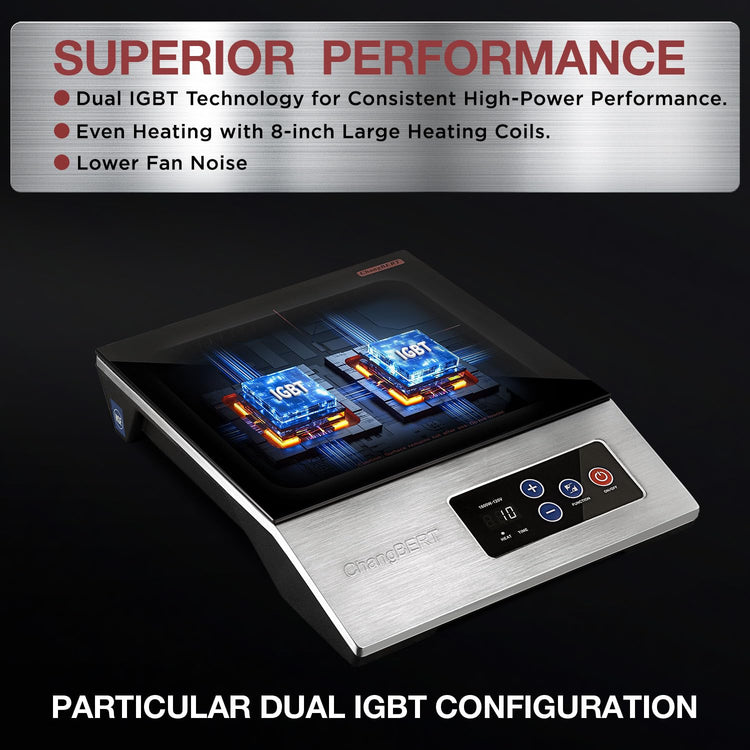 1800W Commercial Grade Induction Cooktop