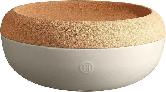 Emile Henry Large Food Storage Bowl, 14.1 inch, Clay