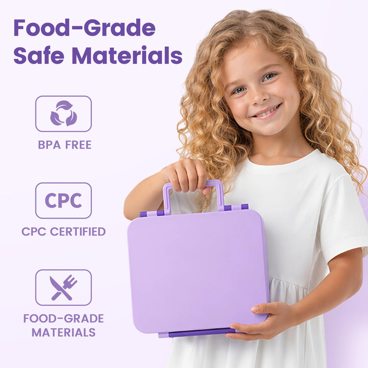 Bento Lunch Box for Kids with 8oz Soup Thermo