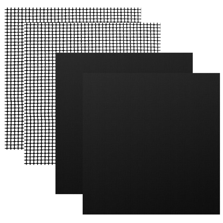 Air Fryer Oven Liners and Mesh Grill Mats Compatible with Ninja Foodi SP101 SP201 SP301