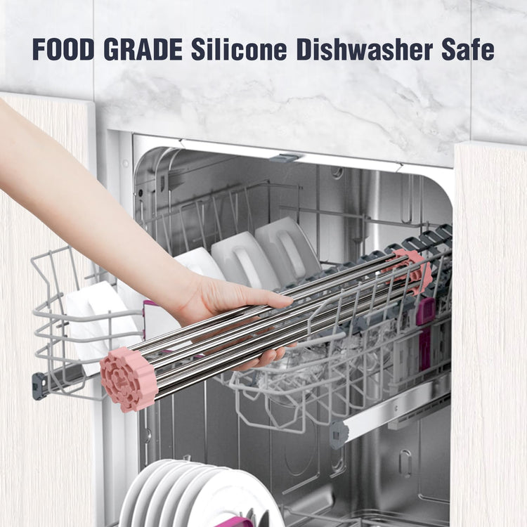 Roll Up Dish Drying Rack Over Sink