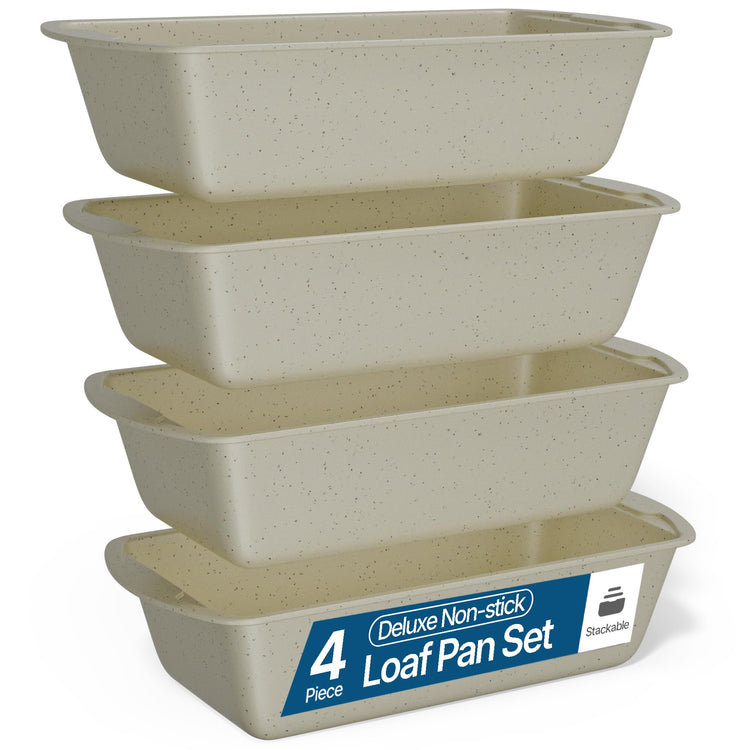 Nonstick Loaf Pan Set Pack of 4 (4 Count)