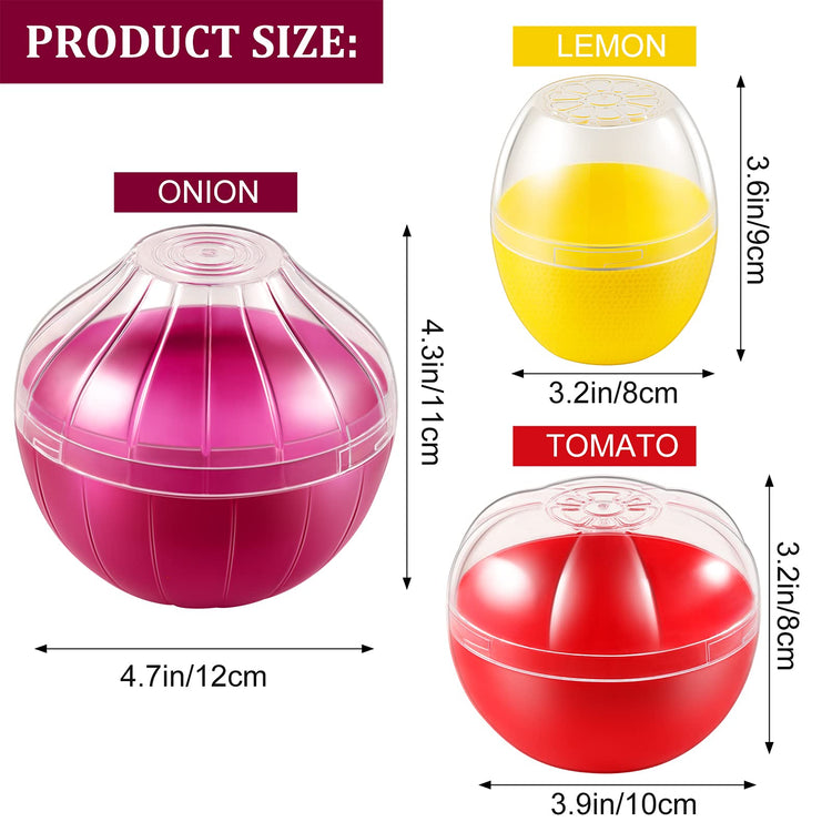 Vegetable and Fruit Storage Containers for Fridge