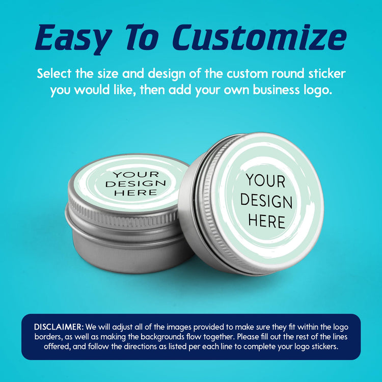 100 Custom Vinyl Stickers (100 Count)