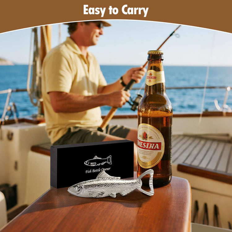 Fish Gifts for Men Fish Beer Bottle Opener