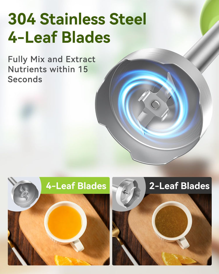 Immersion Blender Handheld 5 in 1 Hand Blender
