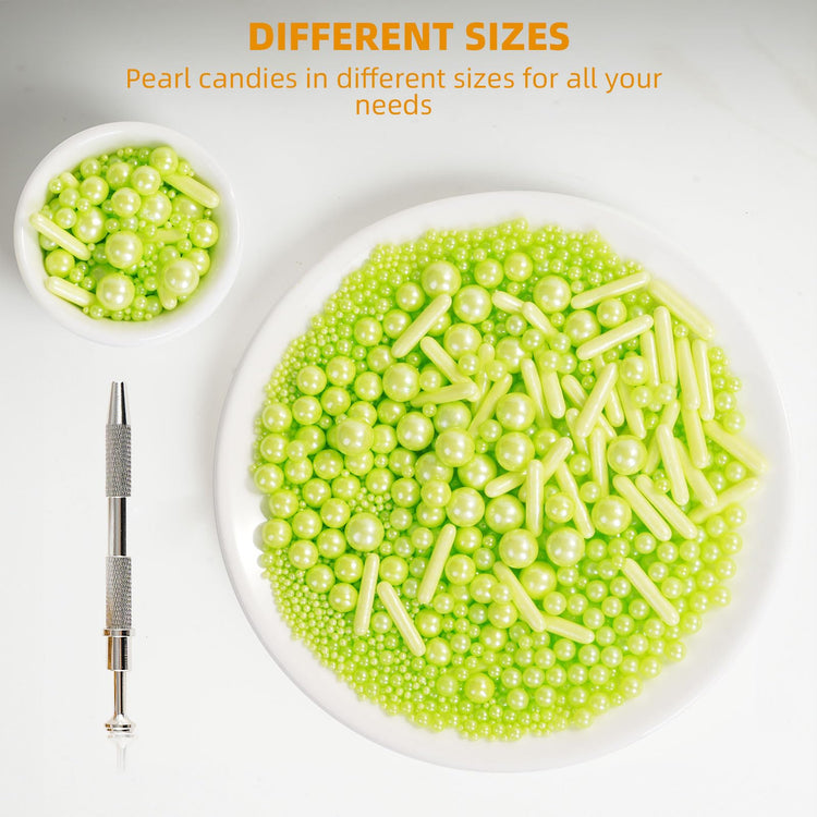 Green Mix Sugar Sprinkles (4.16 Ounce)