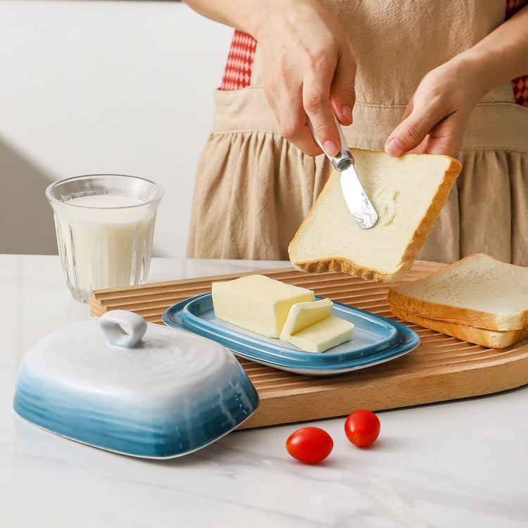 Butter Dish with Lid for Countertop