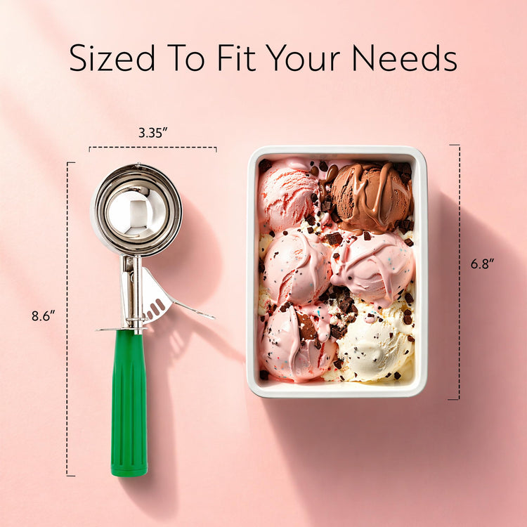 Met Lux 3.25 Ounce Portion Scoop 1 Trigger Release Cookie Scoop