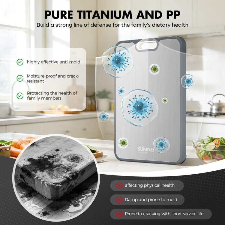 Titanium Cutting Board for Kitchen