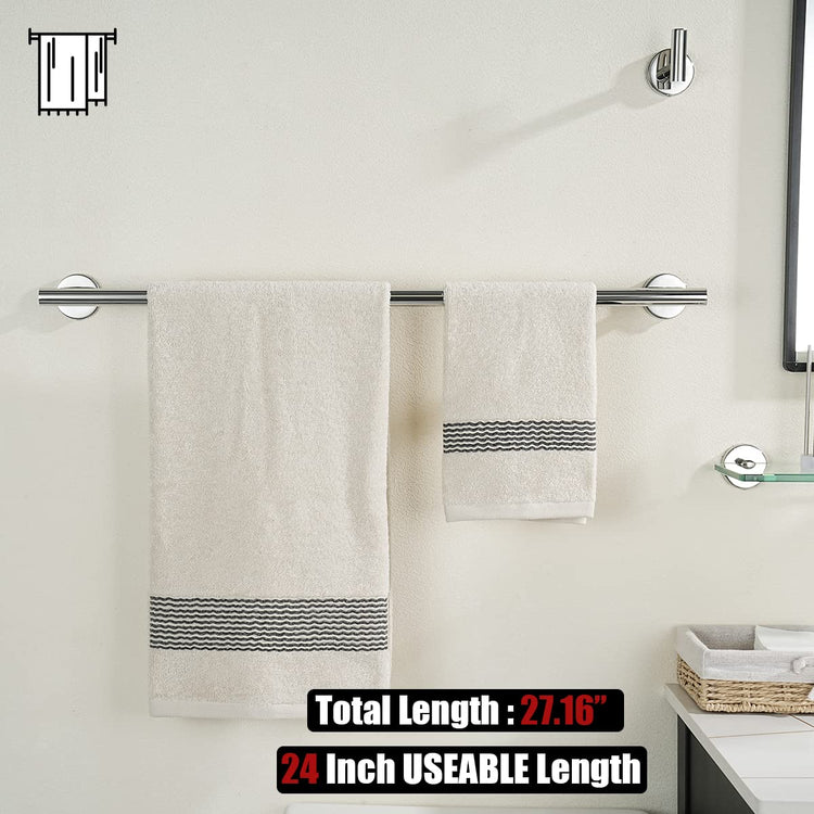 Chrome Towel Bar