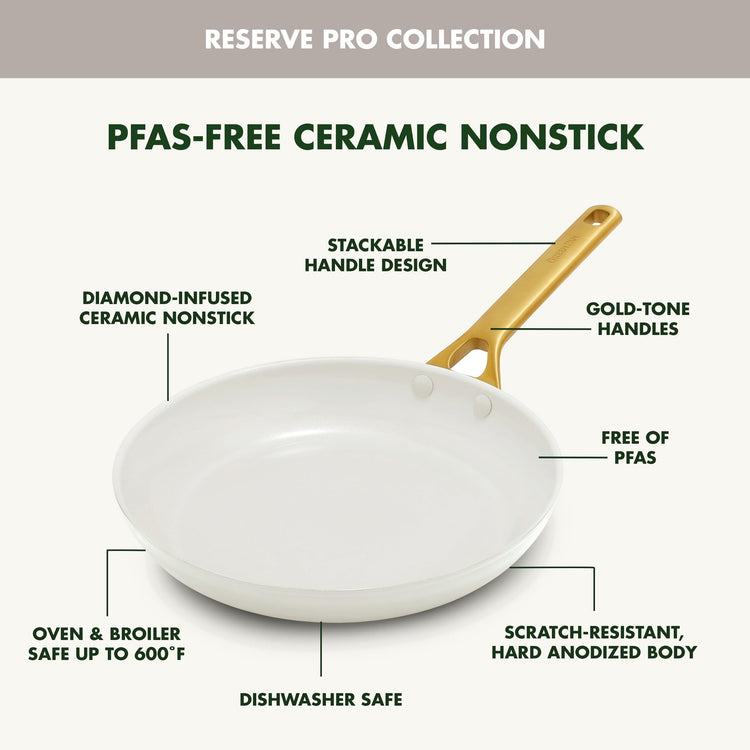 Nonstick Reserve Pro 10 Piece Cookware Set