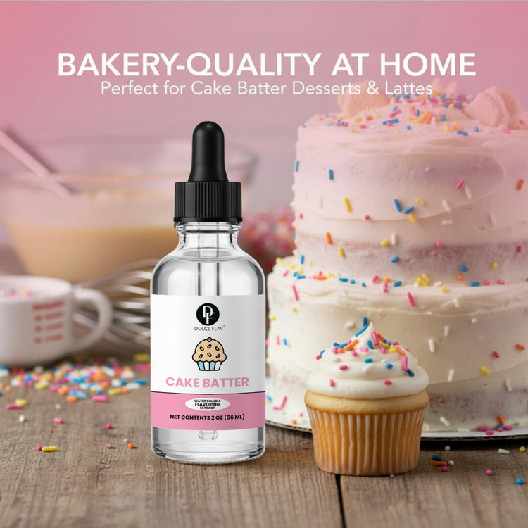 Natural Cake Batter Extract (2 Fl Oz)