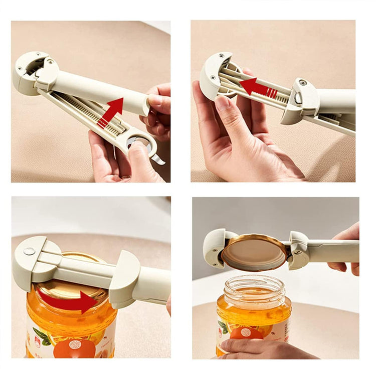 Multifunctional Retractable Bottle Opener
