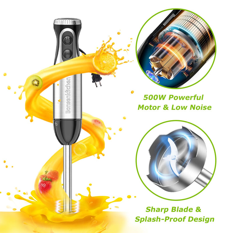Immersion Blender with Food Processor