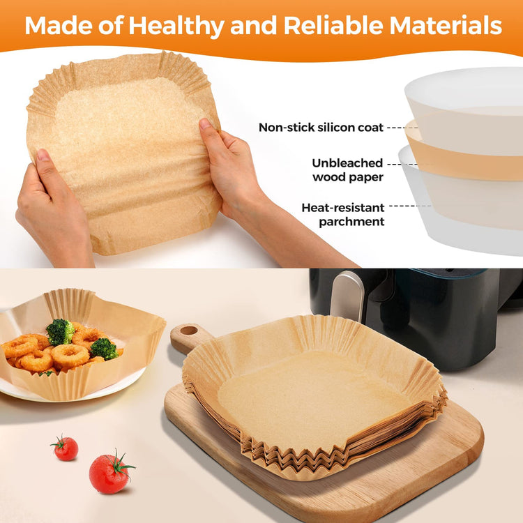 Air Fryer Liners Disposable (100 Count)