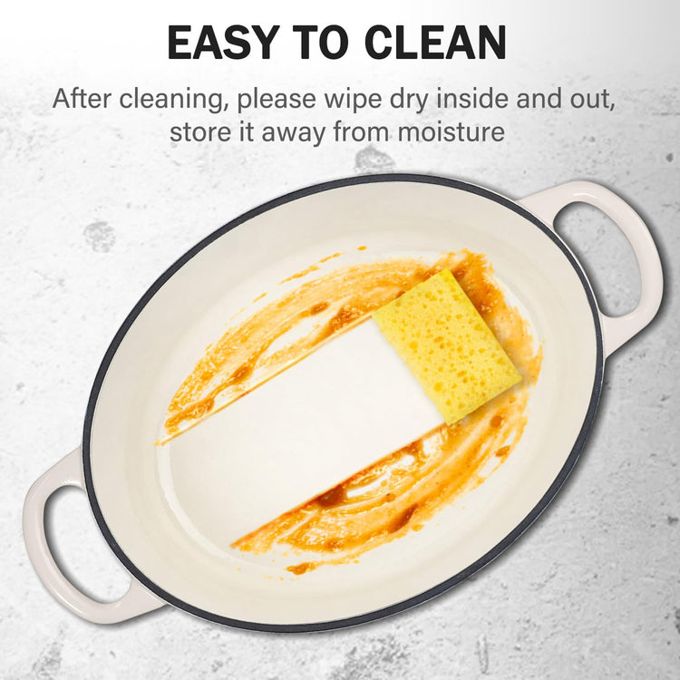 Enameled Dutch Oven Pot with Lid