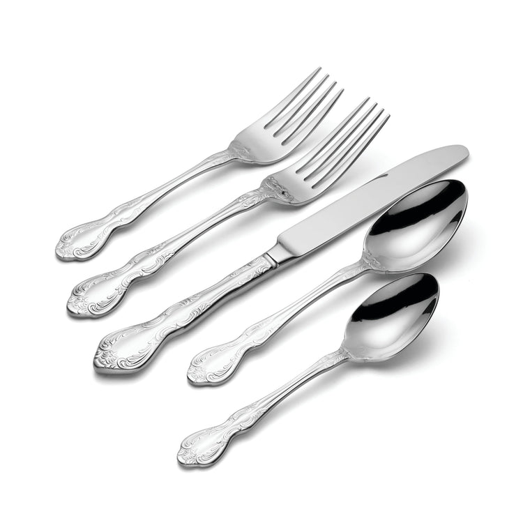 Mandolina 65 Piece Flatware Set (65 Count)