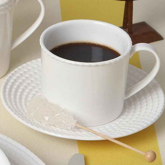 kate spade new york Wickford Tidbit Plate 1-Piece, Side Plate, Service for 1, White, 6-inch Diameter
