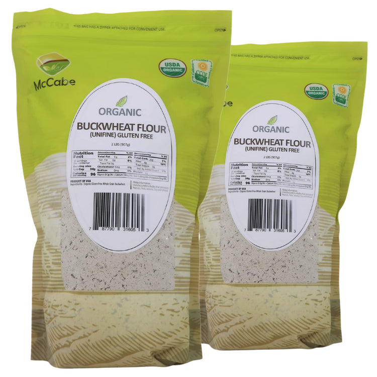 Organic Buckwheat Flour (64 Ounce)
