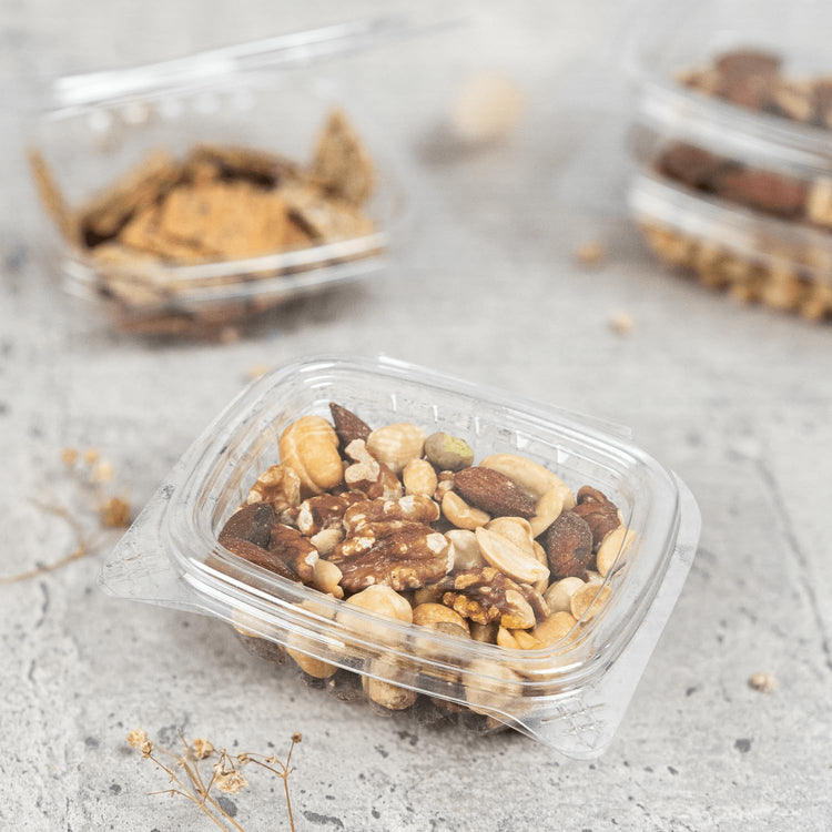 4oz PET Clear Clamshell Deli Containers (400 Count)